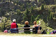 Ausruhen ist der schönste Teil der Wanderung (Foto: Marikka-Laila Maisel))